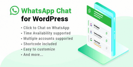 WhatsApp Chat WordPress 3.4.1
