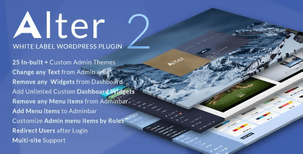 WpAlter 2.4.8 NULLED – White Label WordPress Plugin