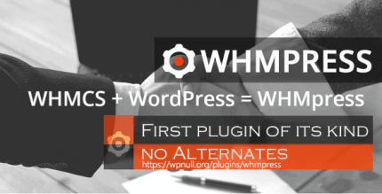 WHMpress 6.2rev5 NULLED – WHMCS WordPress Integration Plugin