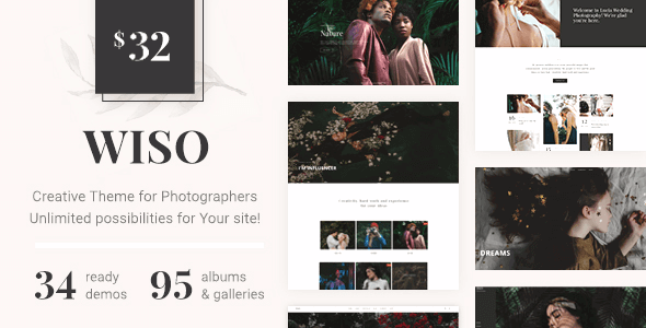 WISO 1.7.4 – Photography WordPress for photographers