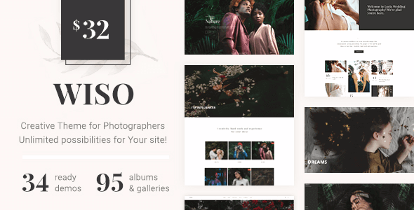 WISO 1.7.9 – Photography WordPress for photographers