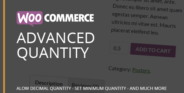 WooCommerce Advanced Quantity 2.4.2