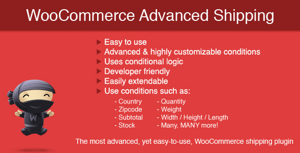 WooCommerce Advanced Shipping 1.1.3
