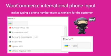 WooCommerce International Phone Input 2.1.8