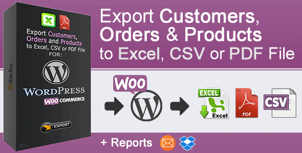 WooCommerce Orders and Products Export 3.11.1