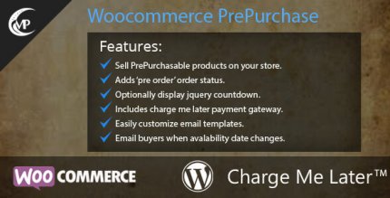 WooCommerce PrePurchase 2.2