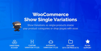 WooCommerce Show Variations as Single Products 1.3.19