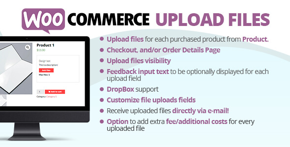 WooCommerce Upload Files 78.3 NULLED