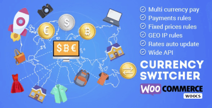 WOOCS 2.3.9.2 – WooCommerce Currency Switcher