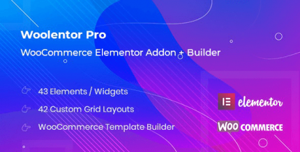 WooLentor Pro 1.9.6 NULLED – WooCommerce Page Builder Elementor Addon
