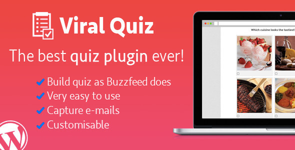 WordPress Viral Quiz 4.06 – BuzzFeed Quiz Builder