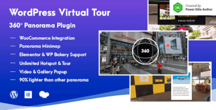 WordPress Virtual Tour 360 Panorama Plugin 1.2.1