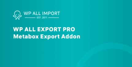 WP All Export Meta Box Add-On 1.0.0