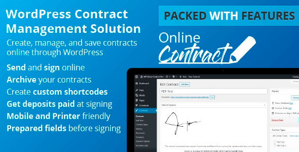 WP Online Contract 5.1.4 NULLED