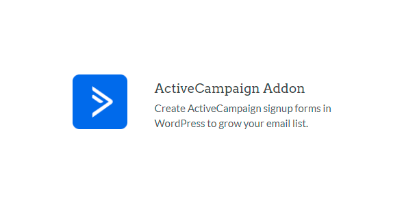 WPForms ActiveCampaign Addon 1.5.0