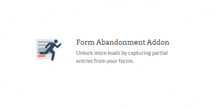 WPForms Form Abandonment Addon 1.6.0