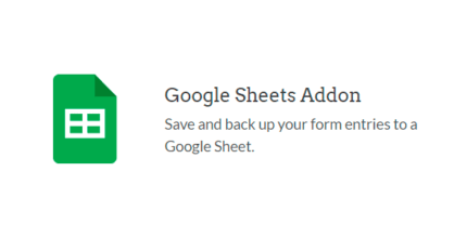 WPForms Google Sheets Addon 2.0.1