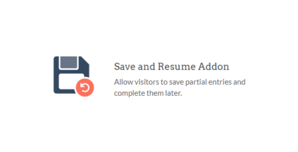WPForms Save and Resume Addon 1.9.0