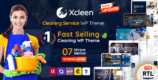 Xcleen 4.2 – Cleaning Services WordPress Theme