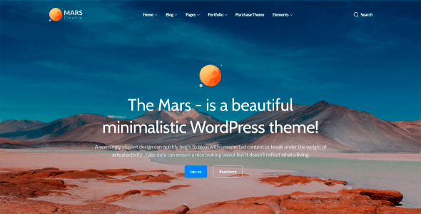 Mars 1.7.0 NULLED – Multipurpose Creative Studio and Agency Template