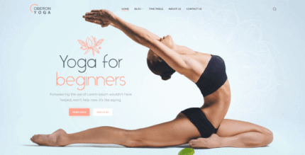 Oberon 1.5.1 NULLED – Corporate Theme for Yoga and Health Care