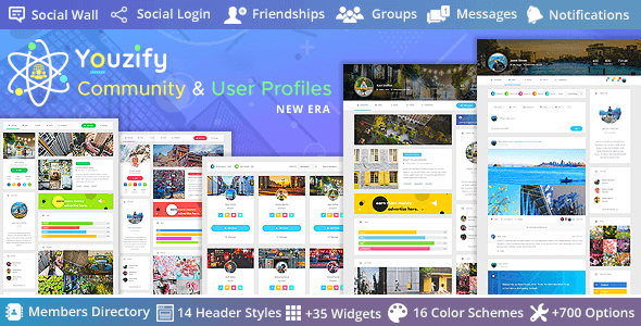 Youzify 3.4.9 – WordPress Community & User Profiles New Era