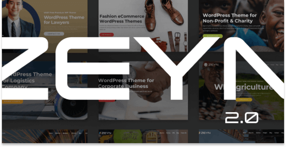 Zeyn 2.0.4 – Multipurpose WordPress Theme