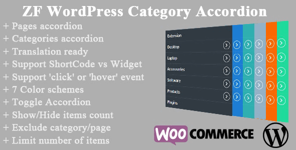 ZF WordPress Category Accordion 2.5.4