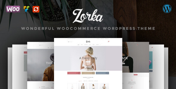 ZORKA 1.5.6 – Wonderful Fashion WooCommerce Theme